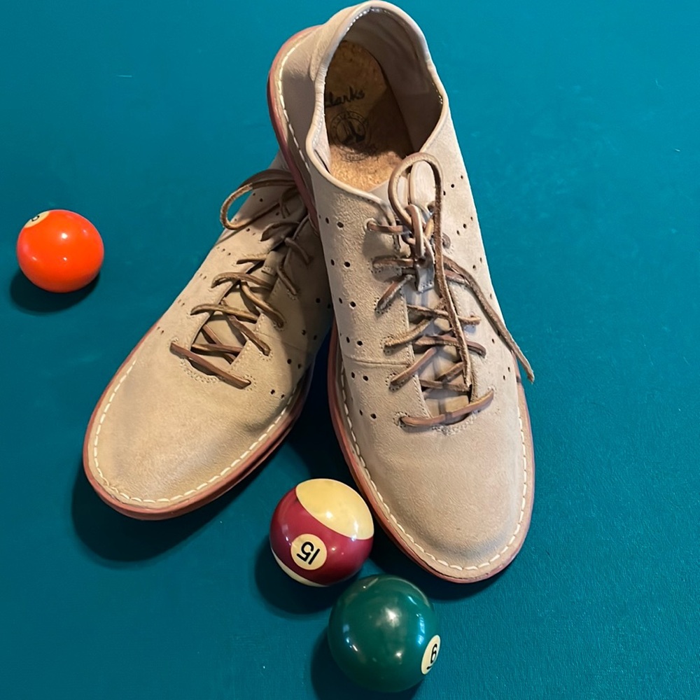 13D Clark’s Suede Casual Shoe